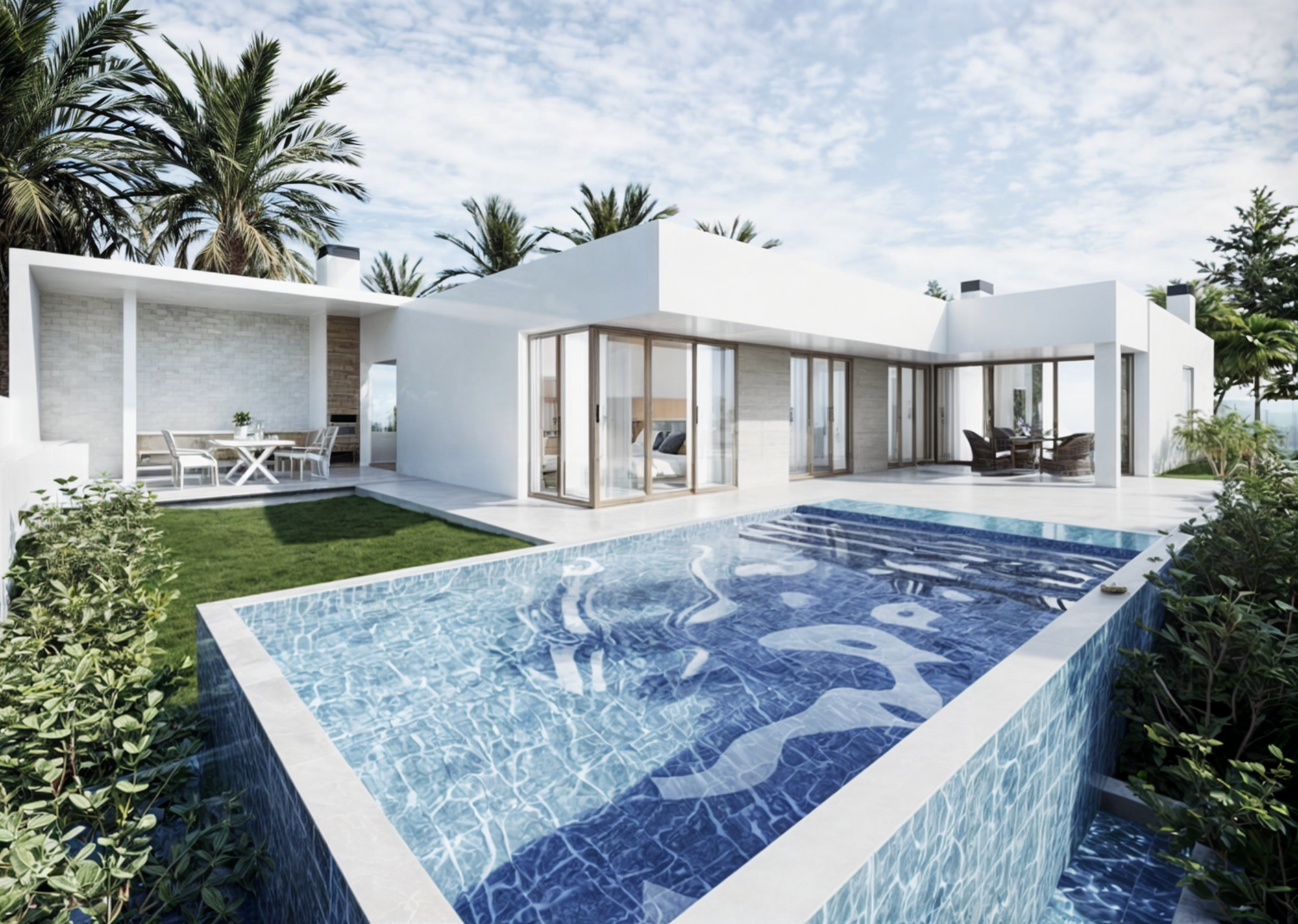 Vista exterior - Piscina